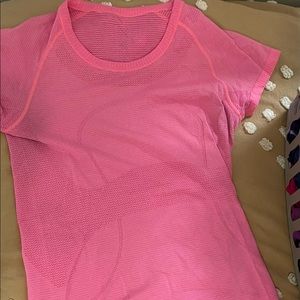 lululemon pink swiftly tech tee